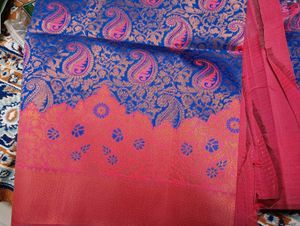 New Saree . Blouse Attached.