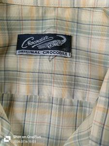 Classic Plaid Short Sleeve Men's Shirt