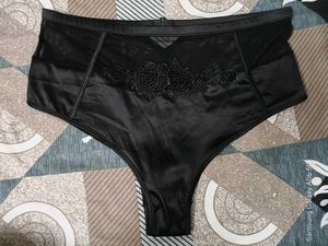 (1415)Black High-Waisted Lingerie