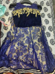 Elegant Blue Lehenga Choli Set