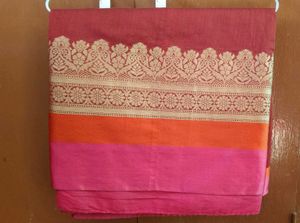 Elegant Maroon Saree