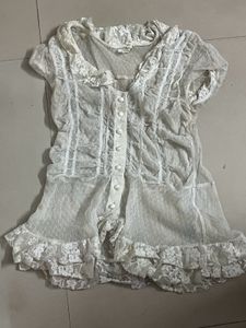 Lace Mesh Top