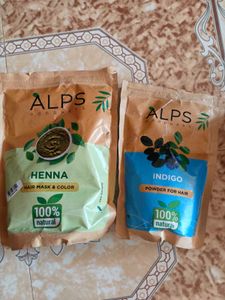 Alps Goodness Henna & Indigo Hair Color