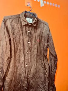 Stake Brown Casual Shirt