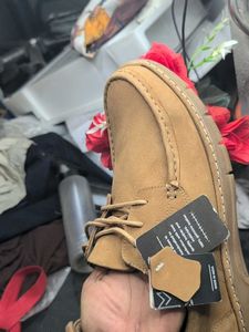 MONDAIN Men Leather Sneakers