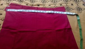 Beautiful Mahroon saree skirt