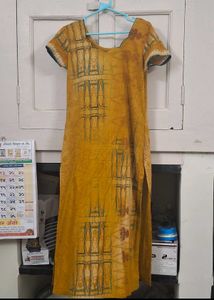 Elegant Mustard Kurta