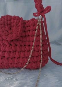 Chic Crochet Shoulder/hand Bag