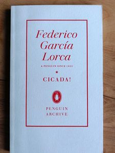 Federico Garcia Lorca Cicada! Book