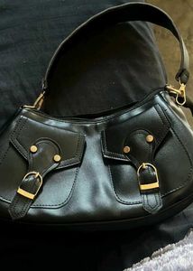 Chic Black Hobo Bag