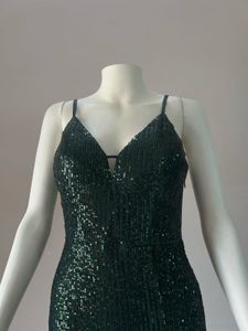 Sparkling Sequin green gown