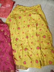 Yellow Lehenga Choli Set