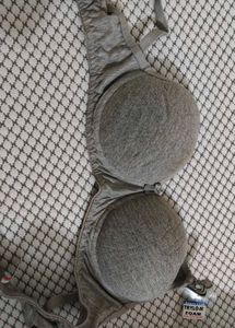 Comfortable Grey Padded Bra