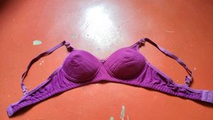 Purple Padded Bra