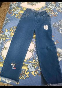 Cute Denim Jeans for 5-8 years girl