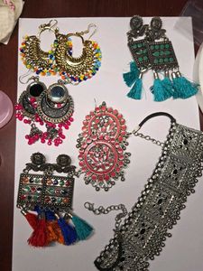 Navratri Jewelry Set combo