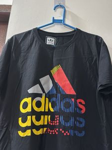 Adidas Black Graphic T-Shirt