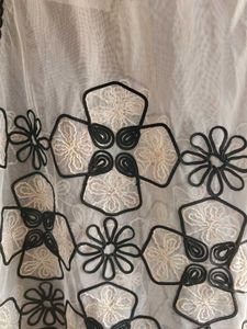 Floral Embroidered Sleeveless Top