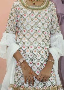 White Garara Set