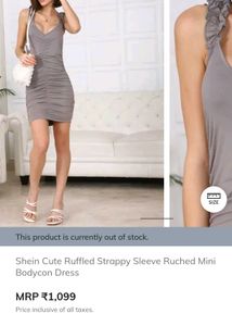 Chic Ruched Mini Dress