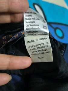 Men's Navy Blue Trousers