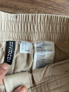 H&amp;M Khaki Cargo Pants S-M size