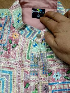 Embroidered Kurta Set