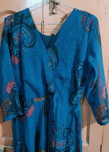 blue new gown
