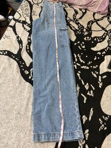 Light Wash Cargo Jeans