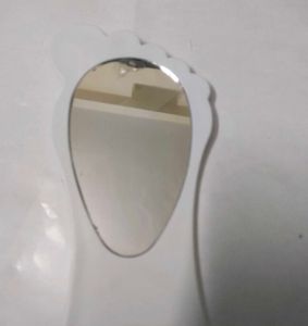 Foot Shaped Hand Mirror