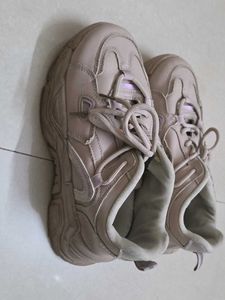 Chunky Beige Sneakers