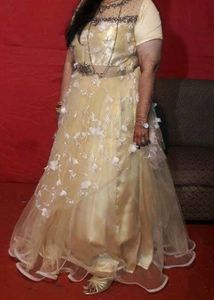 Elegant Cream Gown
