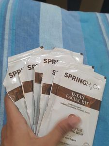 50% Off 🚨SpringH2O D-Tan Facial Kit