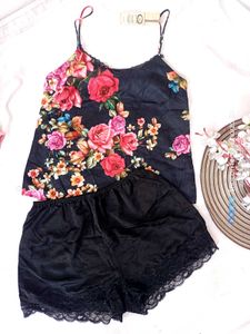 Floral Cami &amp; Shorts Set