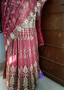 Beautiful Bridal Lehenga Saree