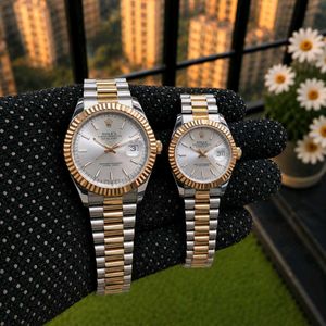 Rolex Datejust Two-Tone Watch Pair COUPLE WATCHES