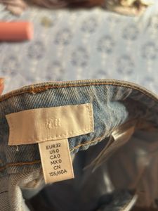 Light Wash Distressed Denim Shorts