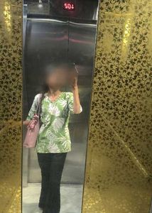 Green Floral Print Kurta