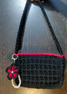Handmade Crochet Clutch Bag