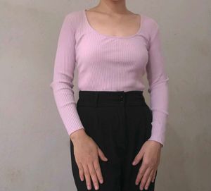 Ribbed Long Sleeve Bodysuit