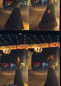 Elegant Black Ethnic Gown