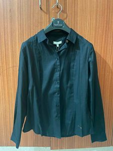 Allen Solly Classic Black Button-Up Shirt