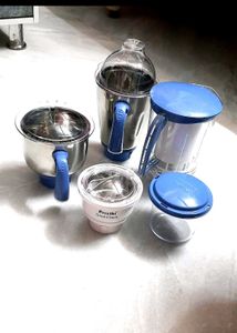 Preethi Mixer Grinder Jars Set