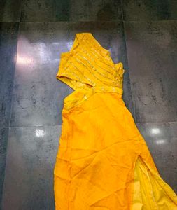 Cutout Haldi Dress
