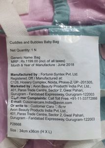 Avon- Baby Diaper Bag