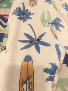 Tropical Print Baby Pants