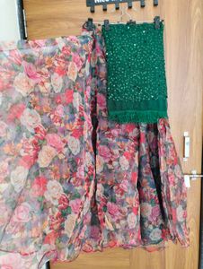 Floral Lehenga Choli Set
