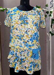 Floral Puff Sleeve Dress