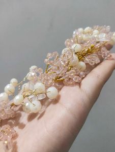 Elegant Beaded Hair Vine