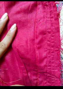 last price.   silk saree with blouse